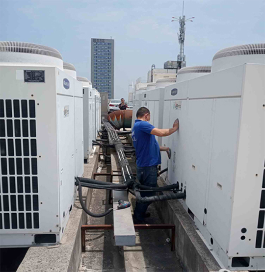 漳平中央空调制热和不制冷系统维修方法